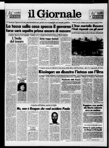 Il giornale : quotidiano del mattino